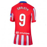 Maglia Calcio Atletico Madrid Alexander Sorloth #9 Prima Divisa Donna 2024-25 Manica Corta